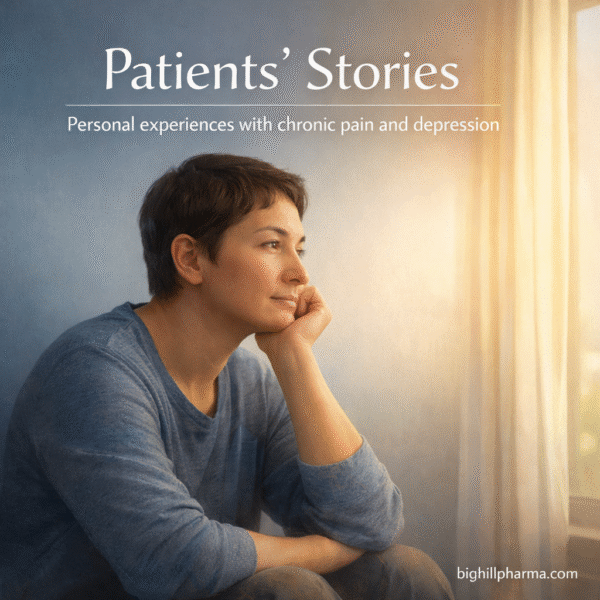 Patients’ Stories: Personal experience with chronic pain and depression